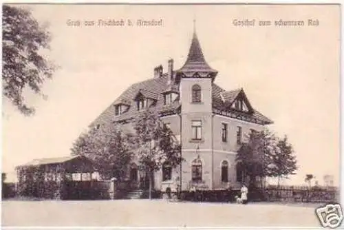 24650 Ak Gruß aus Fischbach b. Arnsdorf Gasthof 1915