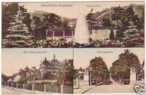 24649 Mehrbild-Ak Oberlößnitz-Radebeul 1920