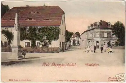 15893 AK Bad Berggieshübel Marktplatz 1901