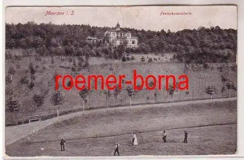 78332 Ak Meerane i.S. Ferienkolonieheim 1918