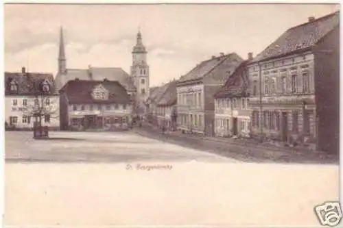 23845 Ak Rötha St. Georgenkirche um 1910