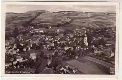 38201 Ak Fliegerfoto von Schlettau im Erzgebirge 1935