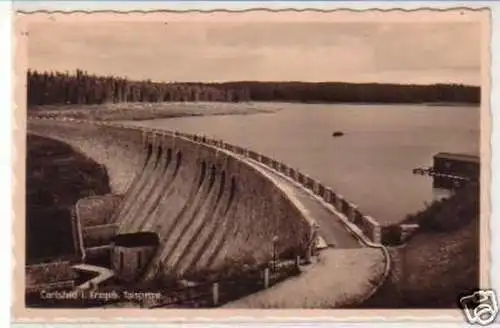 29501 Ak Carlsfeld im Erzgebirge Talsperre um 1930