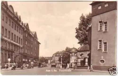 29724 Ak Aue in Sachsen Poststrasse 1975