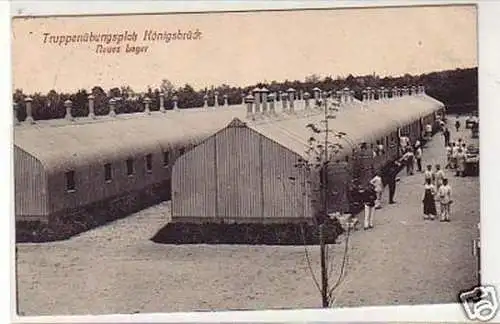 28835 Feldpost Ak Truppenübungsplatz Königsbrück 1915