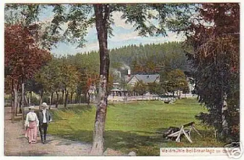 13491 Ak Waldmühle bei Braunlage im Oberharz 1908