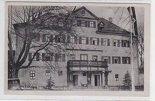 62479 Ak Hummelshain in Thüringen Bauernschule um 1940