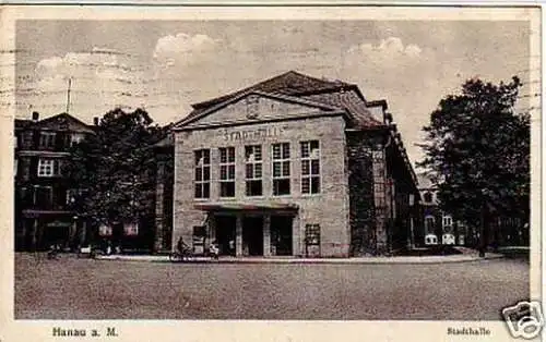 26544 Ak Hanau am Main Stadthalle 1932