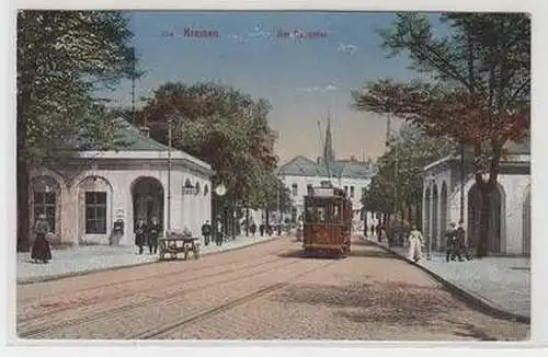 54706 Ak Bremen am Doventor mit Strassenbahn um 1910