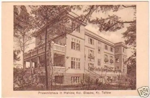 26499 Ak Priesnitzhaus in Mahlow Kol. Glasow um 1930