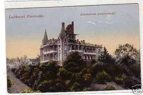 31581 Feldpost Ak Eberswalde Sanatorium Drachenkopf1916