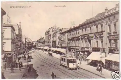 43308 Feldpost Ak Brandenburg Hauptstraße 1915