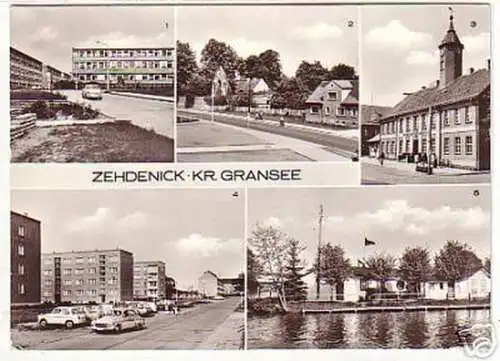 12952 Mehrbild-Ak Zehdenick Kr. Gransee um 1980