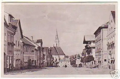 12292 Ak Untergrießbach bei Passau Straßenansicht 1942