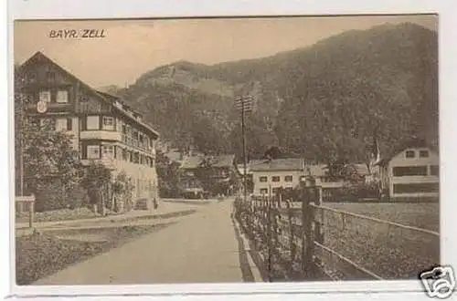 30001 Ak Bayrischer Zell Ortsansicht um 1930