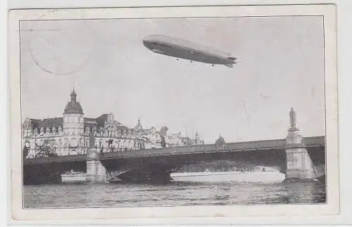 72609 Ak L.Z. 127 'Graf Zeppelin' über Konstanz 1929