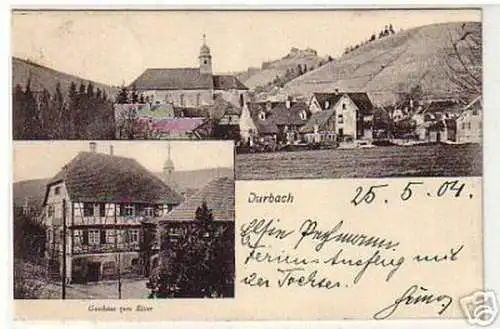 13100 Mehrbild Ak Durbach Gasthaus zum Ritter 1904