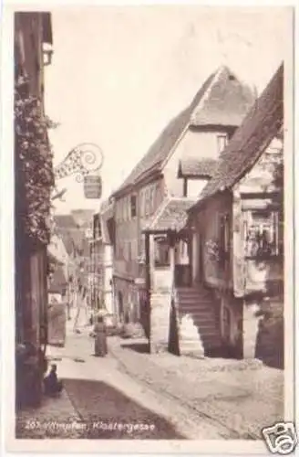 23795 Ak Wimpfen Klostergasse um 1940