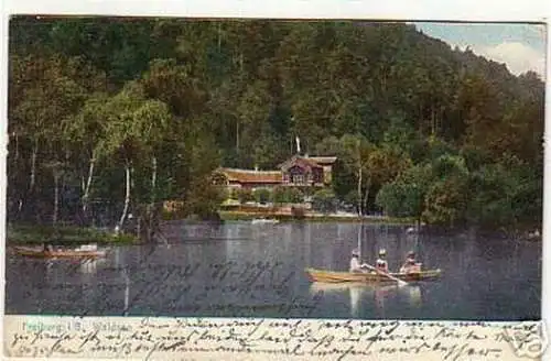 10906 Ak Freiburg im Breisgau Waldsee 1907