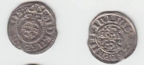 alte Silber Münze 1/24 Taler Hildesheim ? um 1600 (107221)