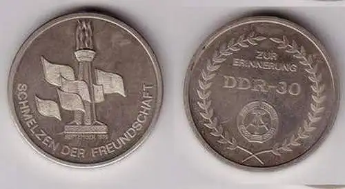 DDR Medaille Schmelzen der Freundschaft September 1979