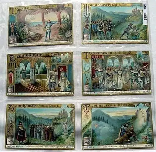 Liebigbilder Serie 341 Tannhäuser (Oper), komplett 1896 (3/5586)