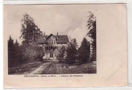 45372 Feldpost Ak Hériménil Chalet du Fréhaut 1940