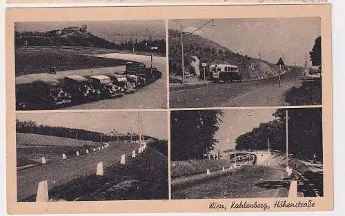 28591 Mehrbild Ak Wien Kahlenberg Höhenstraße um 1930