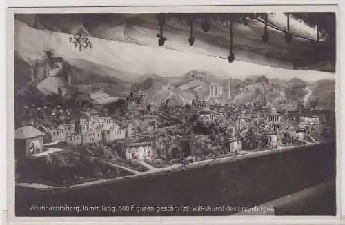 908300 Ak Schneeberg Weihnachtsberg Volkskunst des Erzgebirges um 1930