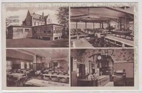 16685 Mehrbild Ak Chemnitz Restaurant "Carolaschlößchen" Abtstrasse 2, 1934