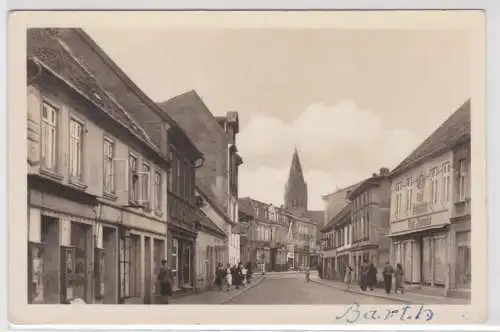 07482 Ak Barth Mecklenburg Strassenansicht 1953