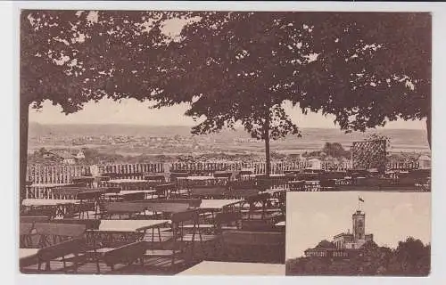 89026 AK Osterberg - Schloss & Terrasse mit Blick ins Elbtal 1927