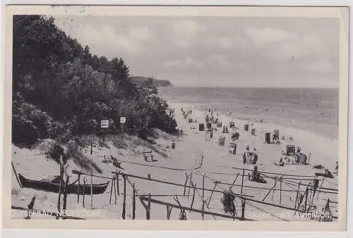 45967 Ak Ostseebad Neuendorf - Strand nach Swienhöft 1938