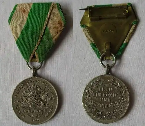 Seltene Medaille Militär Verein Kötzschenbroda u.Umg. gegr. 1872 (148075)