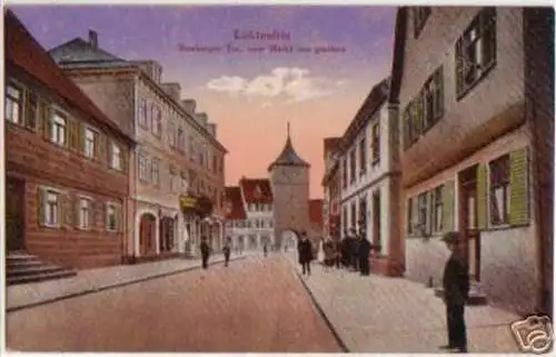 13516 Ak Lichtenfels Bamberger Tor um 1920