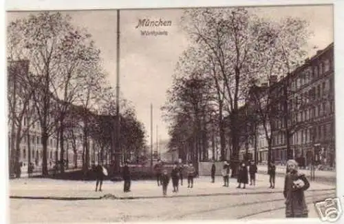 19525 Ak München Wörthplatz 1906