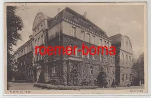 80000 Ak Altenburg Thür. Karolinum 1928