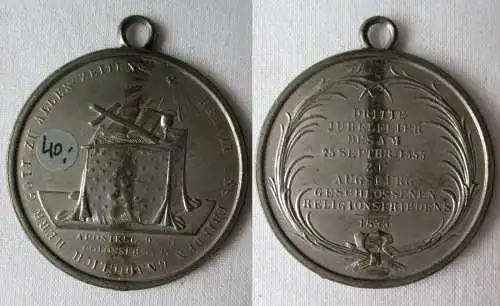 Medaille 3. Jubelfeier Augsburger Religionsfrieden 1855 (162476)