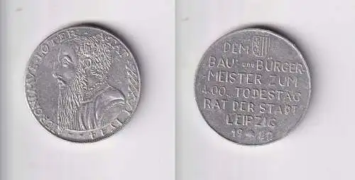 Medaille 400. Geburtstag Hieronymus Lotter Bürgermeister Leipzig 1980 (104040)