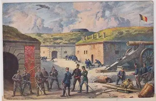 904343 AK Fort Malonne (Namur) Erobert 26. Aug. 1914 durch Leutnant v.d. Linde