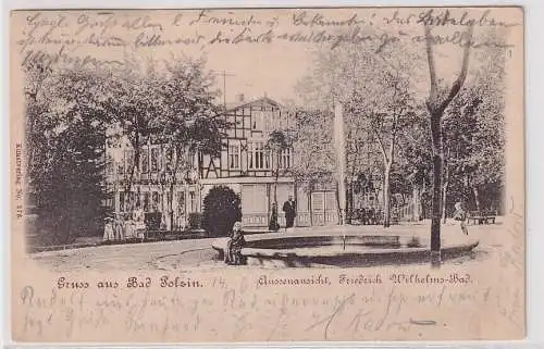 50108 AK Gruss aus Bad Polzin (Połczyn-Zdrój) - Friedrich Wilhelms-Bad 1905