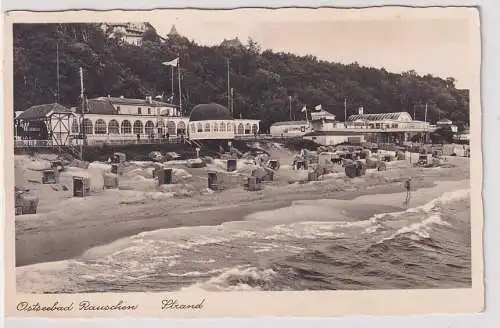 67297 AK Ostseebad Rauschen (Swetlogorsk) - Strand 1938