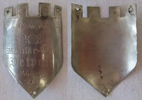 seltener Fahnen / Stocknagel K.S. Militärverein Leipnitz 1899 (102295)