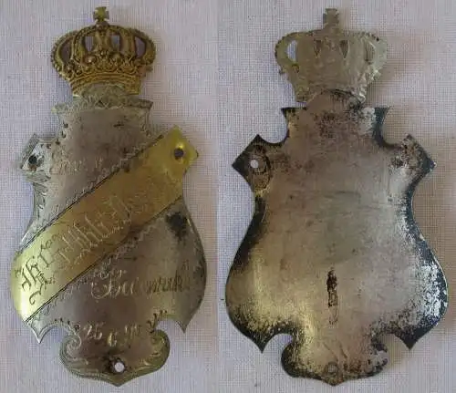 seltener Fahnen / Stocknagel K.S. Militärverein Beerwalde 1899 (100427)