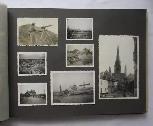 Fotoalbum 177 Postkarten + Fotos Inf. Erst. Bat. 344 Ost Westfront 1939 (122993)