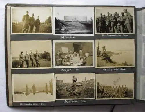 Fotoalbum 66 Postkarten + Fotos Schützenregiment Oslo bis Oulu Finnland (100372)