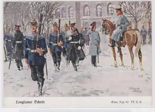 96824 Ak Grenadier Regiment 10 VI. A.K. 'Langsamer Schritt' um 1930