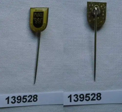 DDR Anstecknadel Mitgliedsabzeichen Papiermaschinen BSG Pama Freiberg (139528)