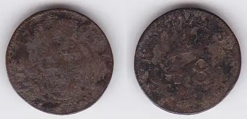 1/48 Taler Silber Münze Sachsen Gotha Altenburg 1767 (122727)