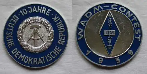 DDR Medaille 10 Jahre DDR WADM-Contest 1959 (142915)